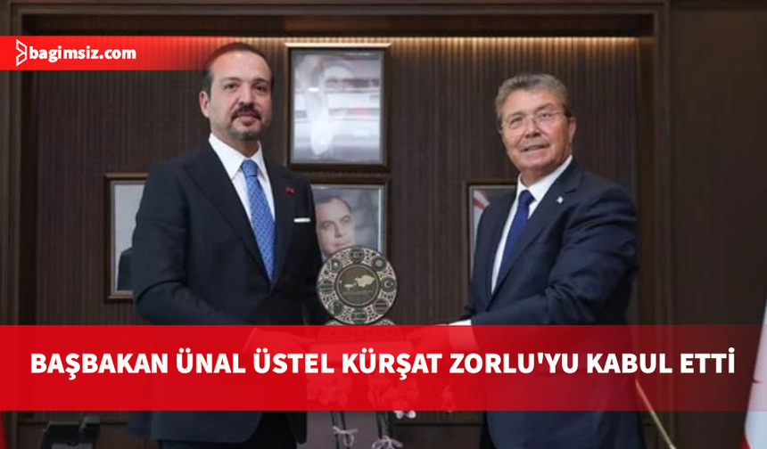 Başbakan Ünal Üstel, Kürşat Zorlu'yu kabul etti: KKTC’de iki devlet, iki demokrasi var