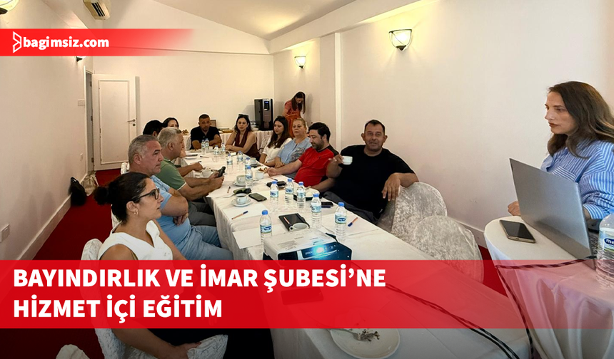 Çatalköy-Esentepe Belediyesi’nden hizmet içi eğitim