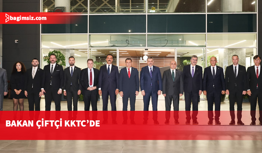 Türkiye Cumhuriyeti İçişleri Bakanı Çiftçi KKTC’de