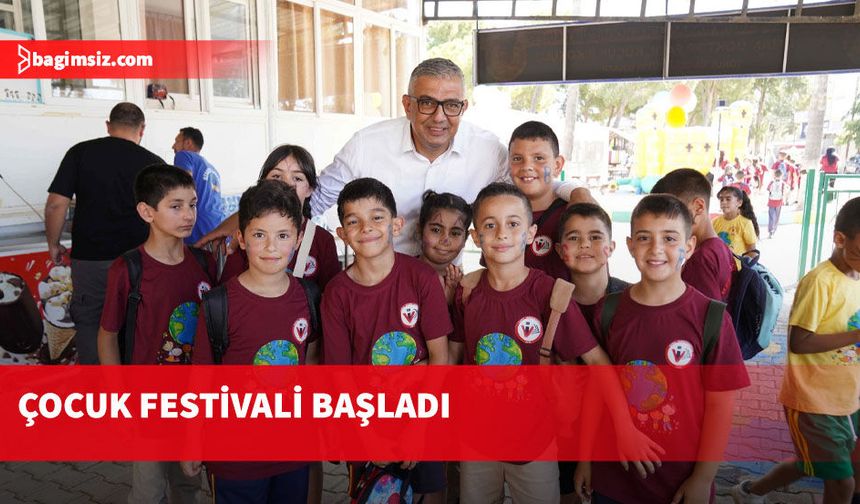 Mesarya Belediyesi’nin Çocuk Festivali başladı