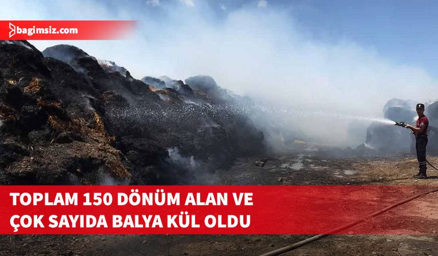 Geçitkale-Yıldırım arasında arazi yangını...