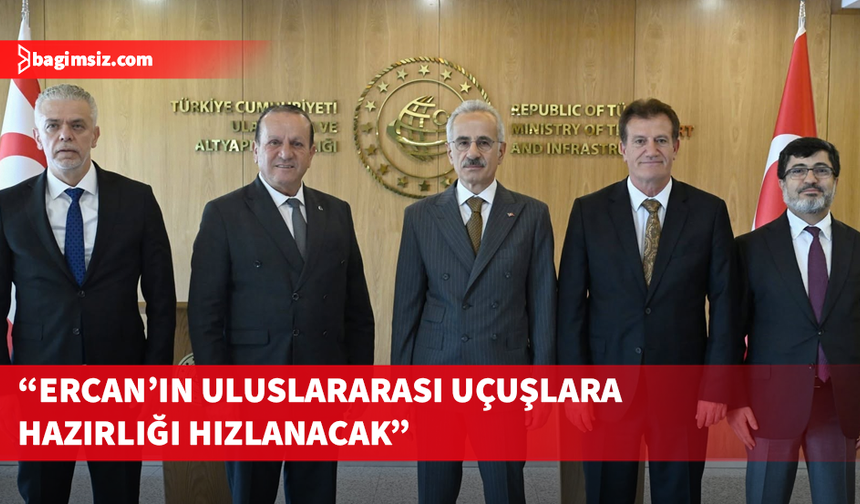 Ataoğlu ile Arıklı, Ankara’da Güngör çöplüğü, bilet fiyatları, Ercan ve karayollarındaki projelerle ilgili görüşmeler yaptı