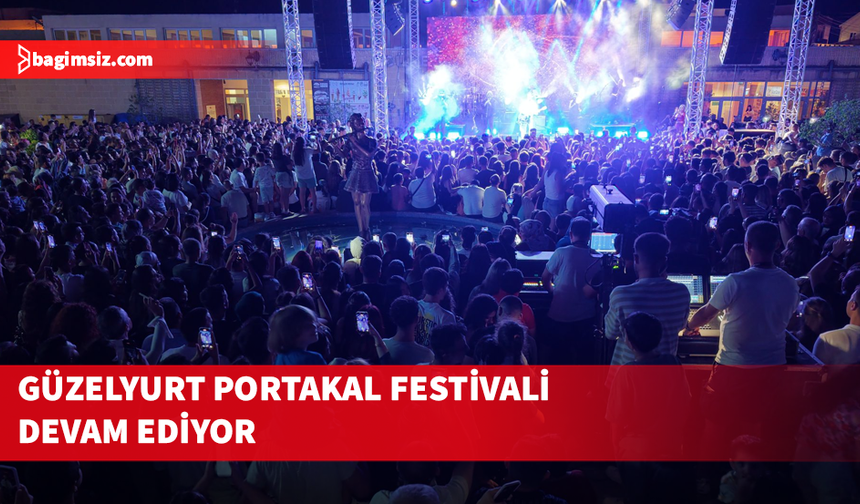 48'inci Güzelyurt Portakal Festivali devam ediyor