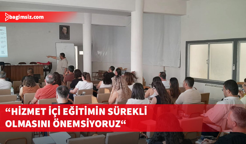 Ulaştırma Bakanlığı ve bağlı dairelerin personeli eğitime katıldı
