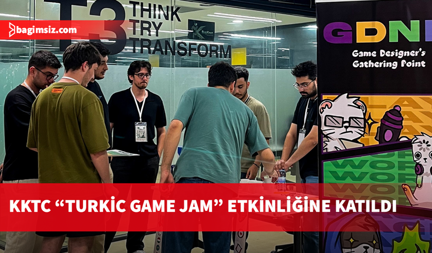KKTC “Turkic Game Jam” etkinliğine katıldı