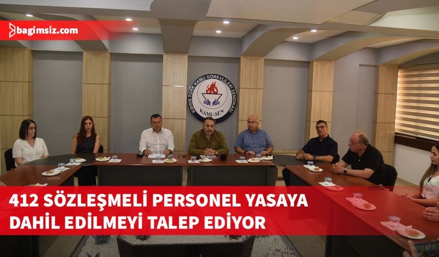 KAMUSEN: Sözleşmeli personel iş güvencesi talep ediyor