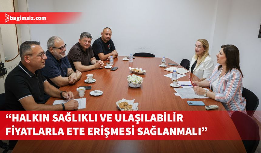 CTP, Kasaplar Birliği heyeti ile görüştü