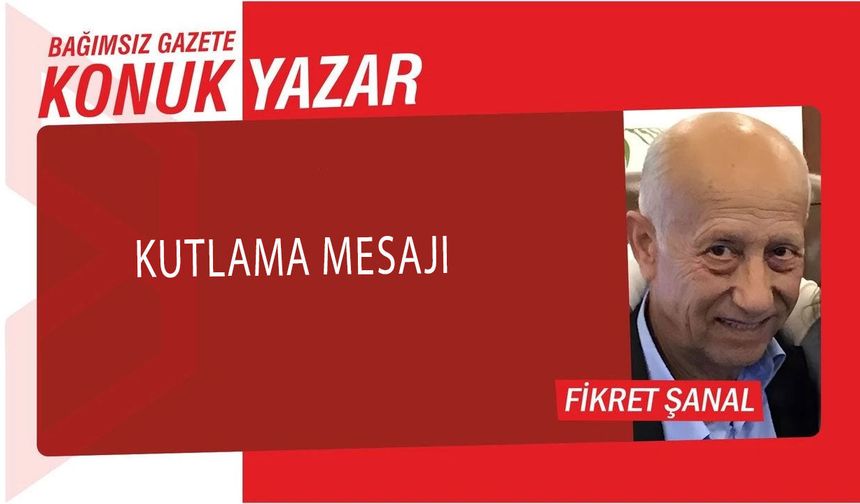 Kutlama Mesajı