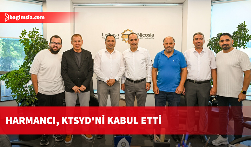 LTB Başkanı Harmancı, KTSYD'ni kabul etti