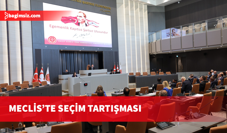 Meclis Genel Kurulu'nda Seçim ve Halkoylaması (Değişiklik) Yasa Tasarısı görüşülüyor