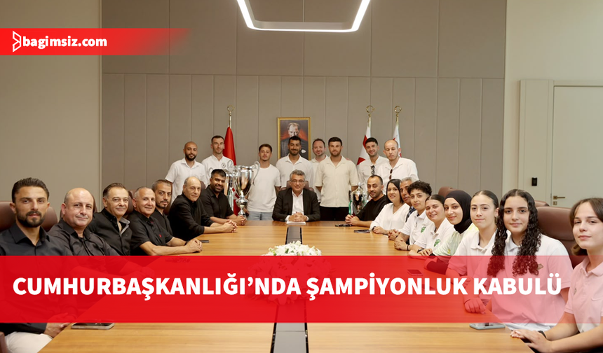 Cumhurbaşkanı Tufan Erhürman, Gençlik Gücü Türk Spor Kulübü'nü kabul etti
