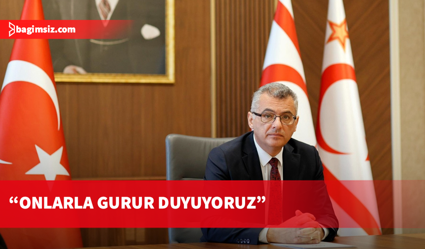 Erhürman Milli Takım'ı kutladı