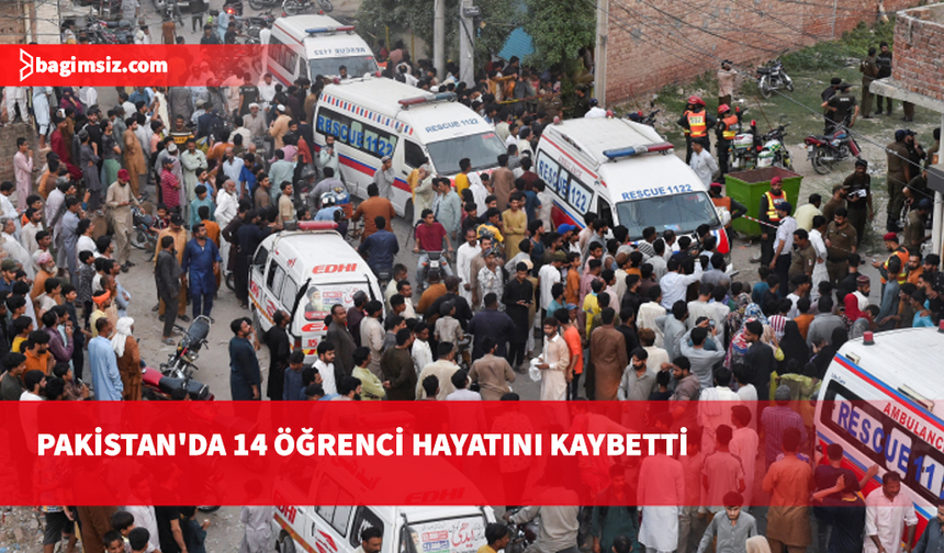 Pakistan'da etüt merkezinin çatısı çöktü: 14 öğrenci hayatını kaybetti