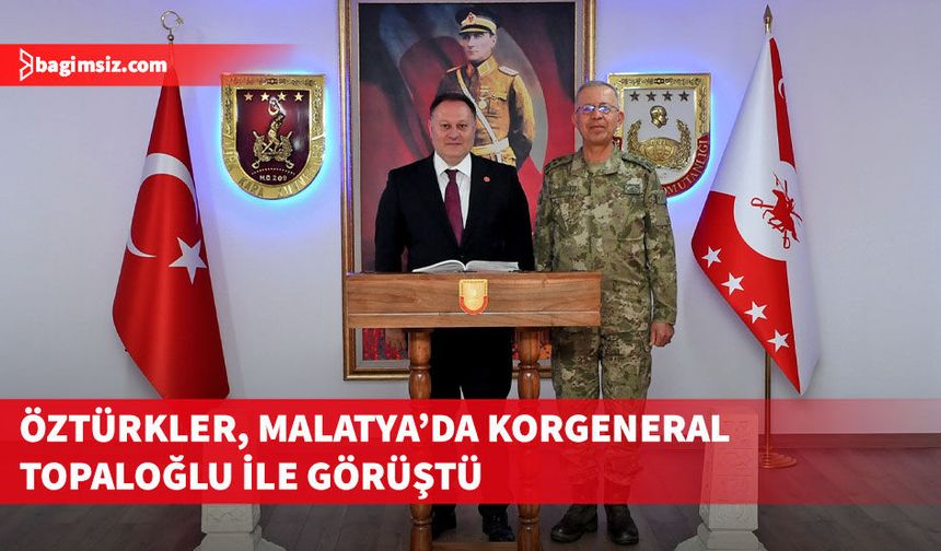 Meclis Başkanı Öztürkler, Korgeneral Topaloğlu’nu ziyaret etti