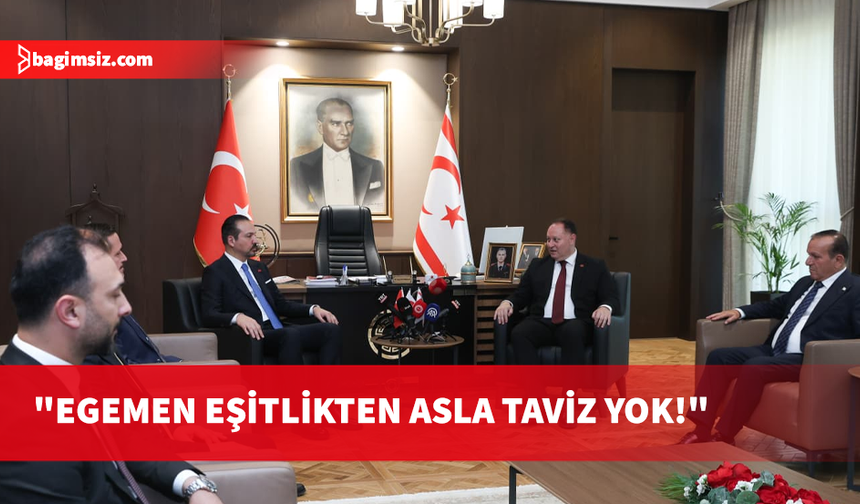 Öztürkler, AK Parti Genel Başkan Yardımcısı ve Türk Devletleri ile İlişkiler Başkanı Kürşad Zorlu'yu kabul etti
