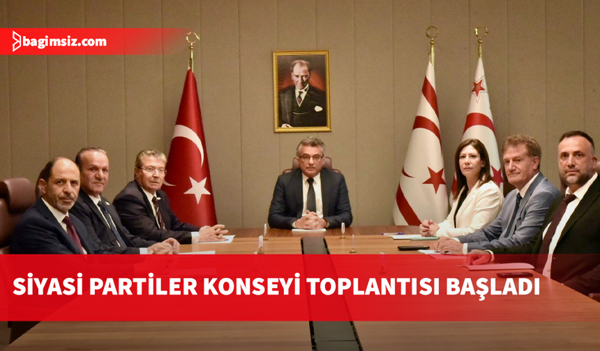 Siyasi Partiler Konseyi Cumhurbaşkanlığında toplandı