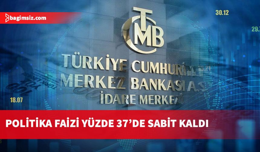 Türkiye Cumhuriyet Merkez Bankası’ndan faiz kararı