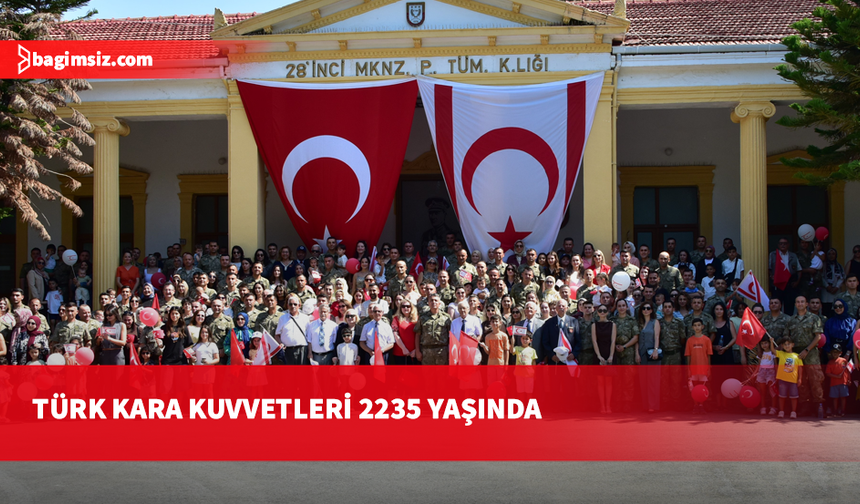 Türk Kara Kuvvetleri'nin kuruluş yıl dönümü kutlandı