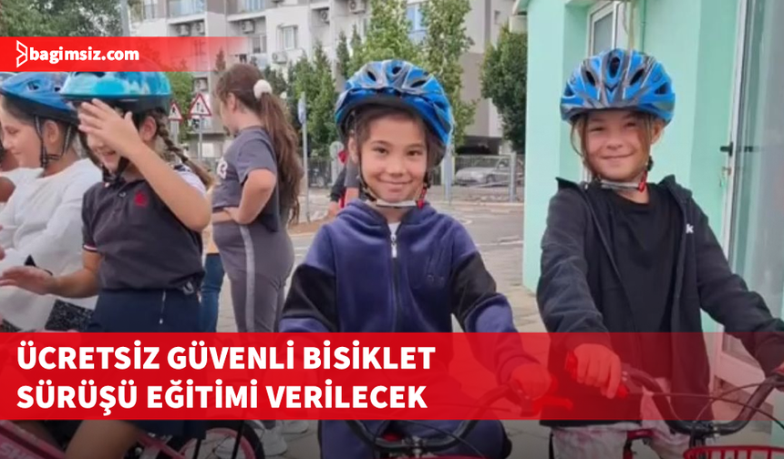 Ücretsiz güvenli bisiklet sürüşü eğitimi verilecek