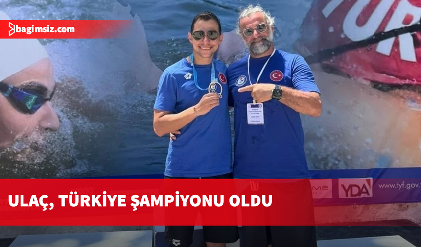 Kıbrıslı Türk yüzücü Doğukan Ulaç Türkiye şampiyonu oldu