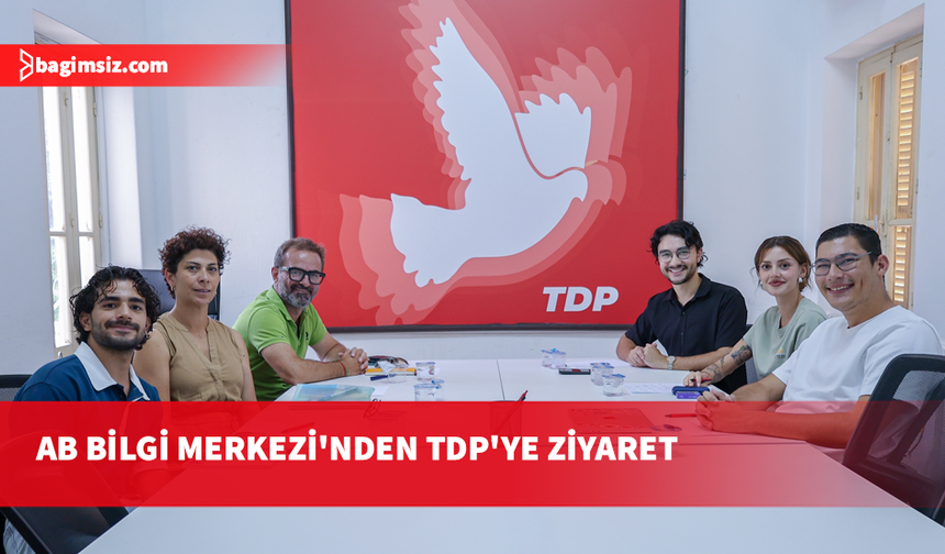 AB Bilgi Merkezi'nden TDP Gençlik Örgütü’ne ziyaret