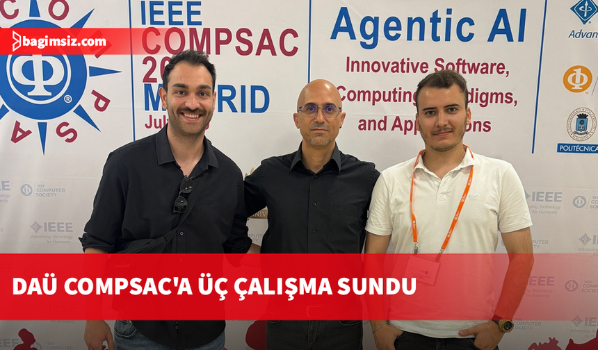 DAÜ’den COMPSAC’a yapay zekâ odaklı üç proje