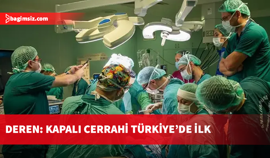 Kıbrıslı Türk Prof. Dr. Özgür Deren’in ekibinden Türkiye’de bir ilk