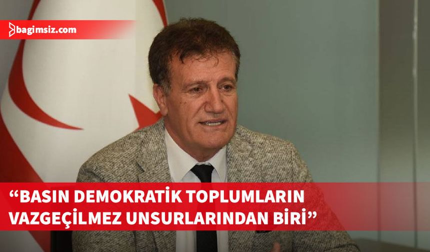 Ulaştırma Bakanı Arıklı, 11 Temmuz Basın Günü dolayısıyla mesaj yayımladı