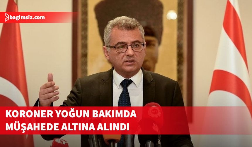 Cumhurbaşkanı Tufan Erhürman sergide fenalaştı...