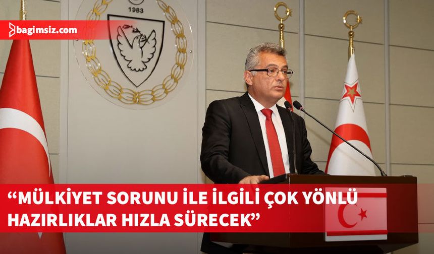 Cumhurbaşkanı Erhürman, mülkiyet konusunda samimiyet vurgusu yaptı