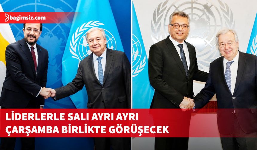 BM Genel Sekreteri Guterres yarın Kıbrıs’a geliyor