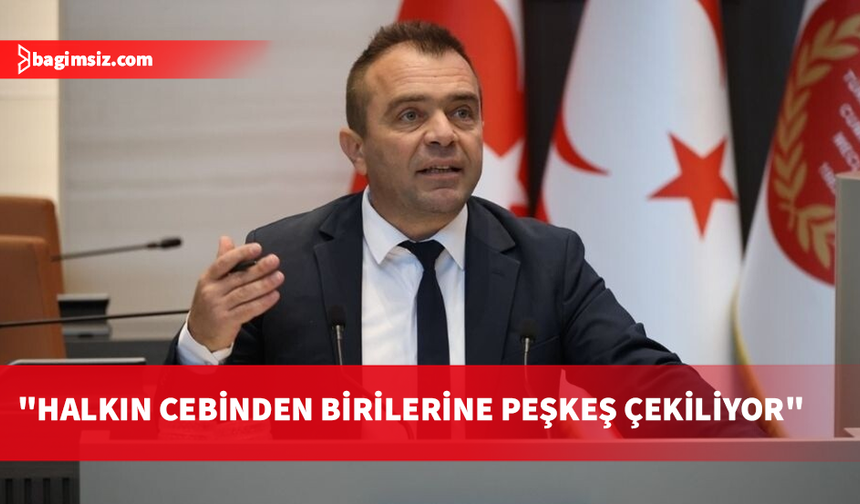 Şahiner: KKTC’nin hazinesi hiçbir şirketin kişisel kasası değildir