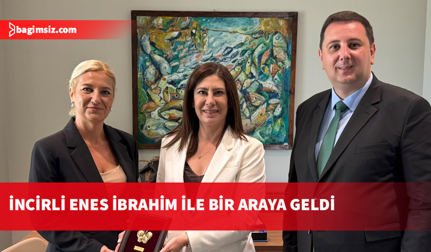 İncirli, Kuzey Makedonya Türk Hareket Partisi Genel Başkanı İbrahim’i kabul etti