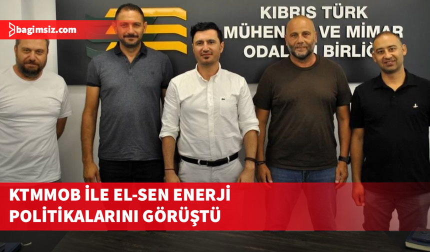 El-Sen'den KTMMOB'ye ziyaret