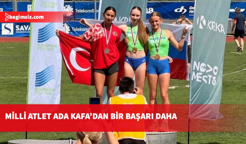 Milli atlet Ada Kafa’dan bir başarı daha: Balkan ikinciliği