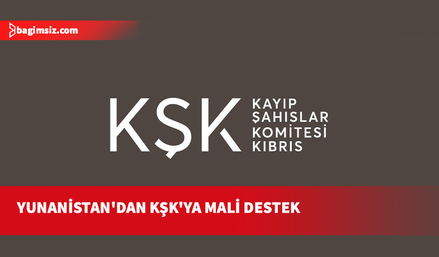 Yunanistan'dan Kayıp Şahıslar Komitesi’ne 67 bin Euro bağış