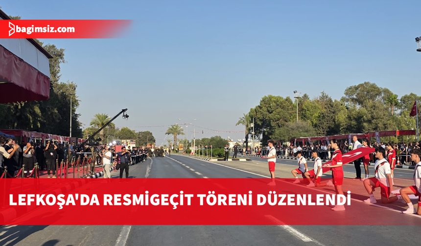 Lefkoşa Dr. Fazıl Küçük Bulvarı’nda resmigeçit töreni düzenlendi