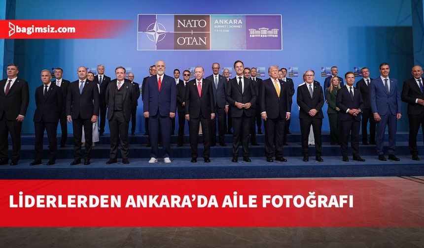 NATO Liderler Zirvesi'nde resmi karşılama ve aile fotoğrafı çekimi gerçekleştirildi