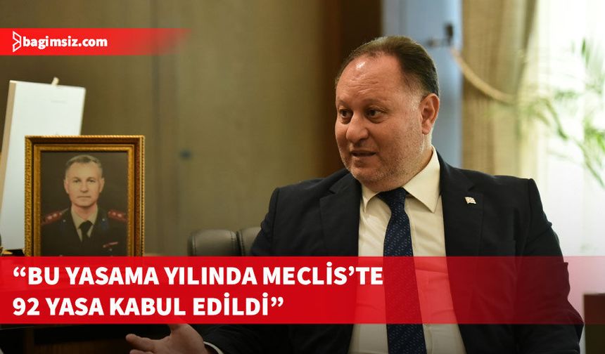 Meclis Başkanı Öztürkler'den Yasama Yılı değerledirmesi