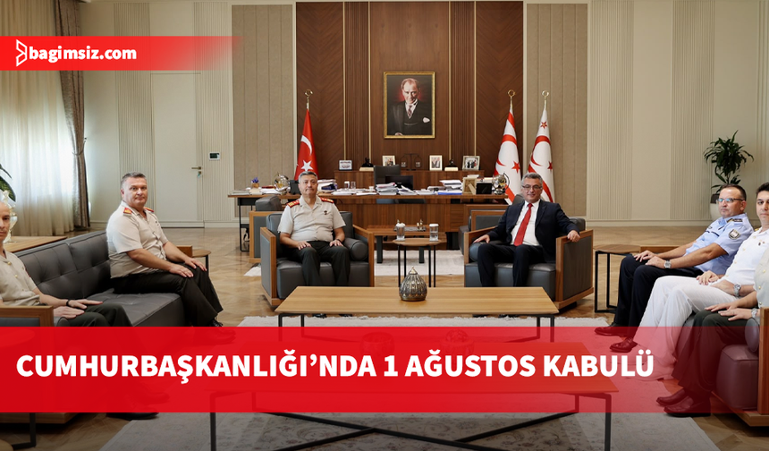 Erhürman, GKK Komutanı Tümgeneral Görgülü ve beraberindeki heyeti kabul etti
