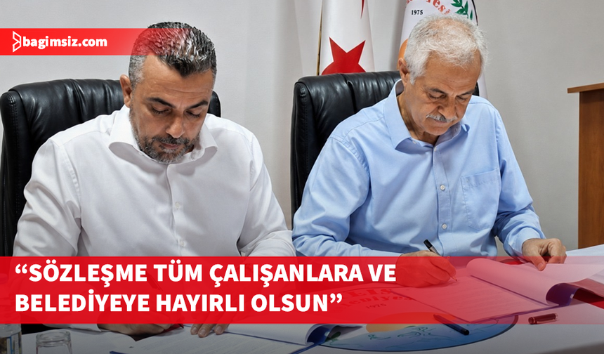 Kamu-İş ile Tatlısu Belediyesi arasında Toplu İş Sözleşmesi imzalandı