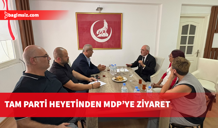 TAM Parti’den MDP’ye ziyaret: Gündem ve seçim süreci ele alındı