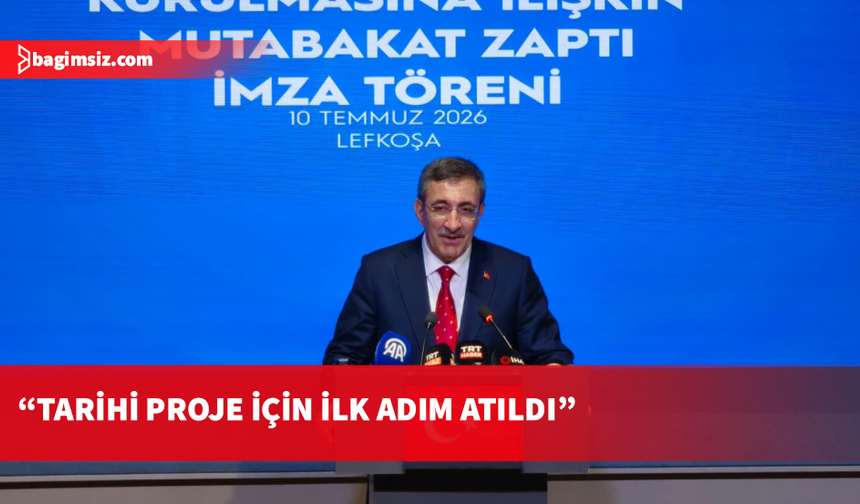 Yılmaz: KKTC’ye doğalgaz ulaştıracak tarihi proje için ilk adım atıldı