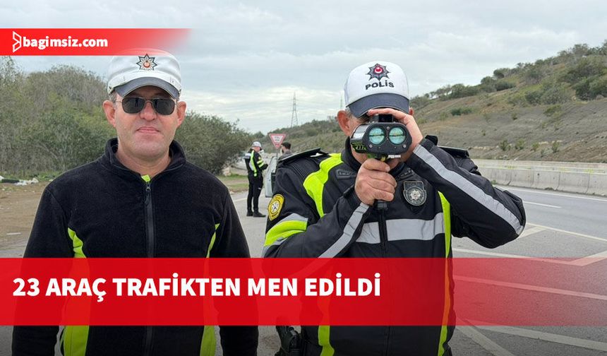 Ülke genelinde dün 2 bin 641 araç sürücüsü denetlendi