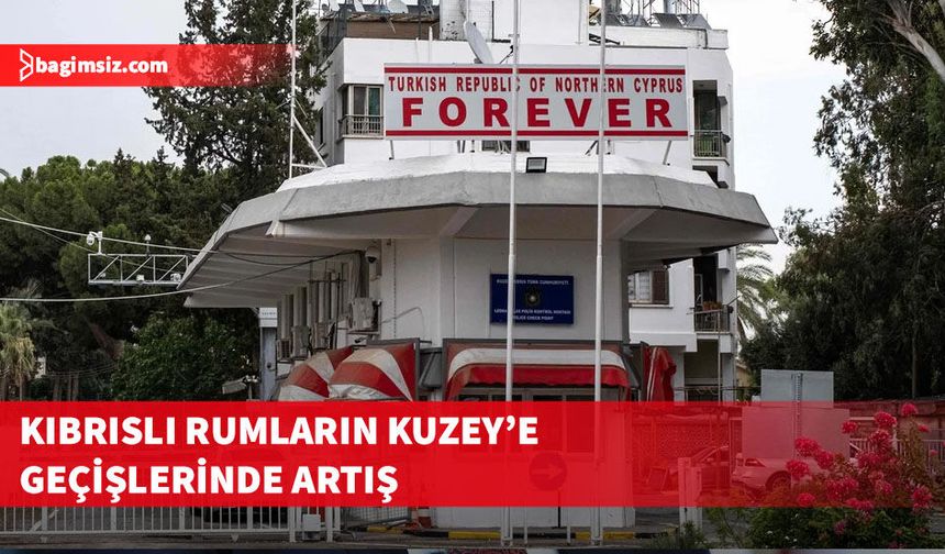 Altı ayda 920 bin 679 Kıbrıslı Rum, 812 bin 647 Kıbrıslı Türk geçişi kaydedildi