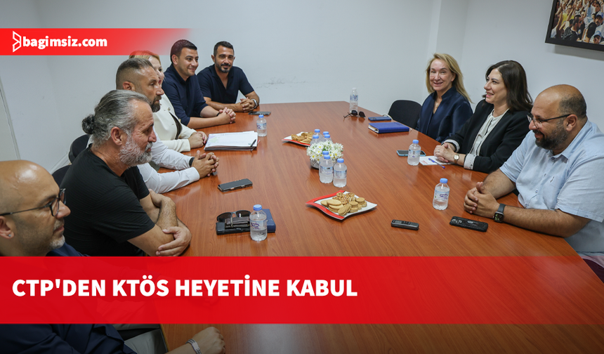 KTÖS heyeti CTP'yi ziyaret etti: Eğitimdeki sorunlar ve çözüm önerileri ele alındı