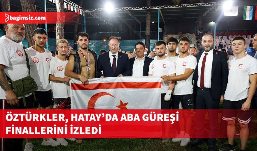 Meclis Başkanı Öztürkler Türk Dünyası Uluslararası Aba Güreşi Finallerini izledi