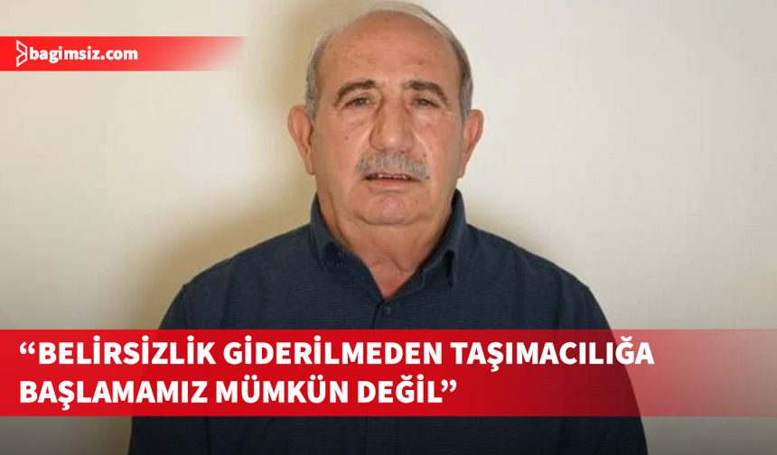 Topaloğlu: Bu şartlarda öğrenci taşımacılığına başlamamız mümkün değil