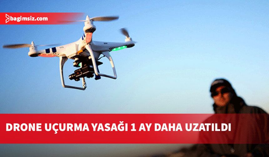 Ercan çevresinde dron uçurma yasağı uzatıldı