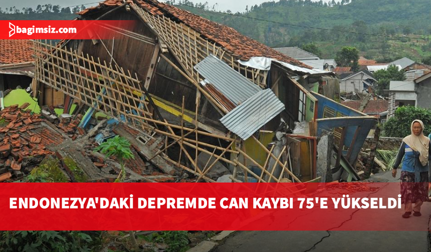Endonezya'da 7,7 büyüklüğündeki depremde can kaybı 75'e yükseldi